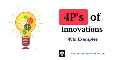 Innovation Types: 4Ps of Innovations with Examples