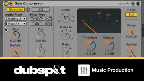 Ableton Live 9 Tutorial: Using The New Glue Compressor - YouTube