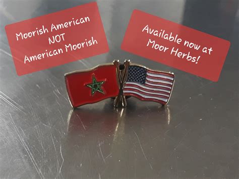 Moorish + American Flag Lapel Pin – Moor Herbs