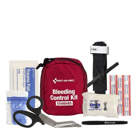 First Aid Only Standard Bleeding Control Kit 91059