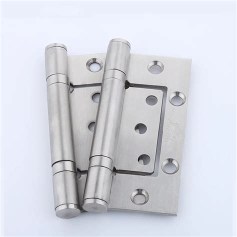 Wooden door hinges stainless steel invisible hinge non slot 2pcs-in ...