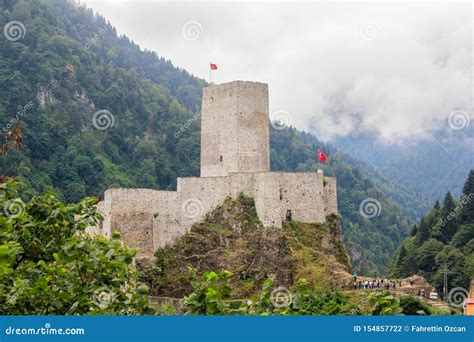 Zil Kale Castle, Rize, Turkey Stock Photo - Image of ages, turk: 154857722