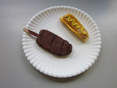 Student Art Gallery: Pop Art Food Sculptures