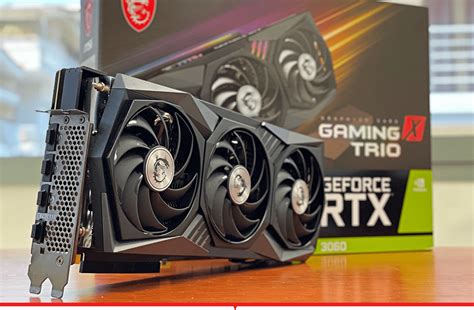 MSI GeForce RTX 3060 Gaming X Trio - Because trio > duo | BGeek