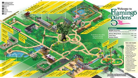 Botanical Gardens Visitor's Illustrated Map on Behance