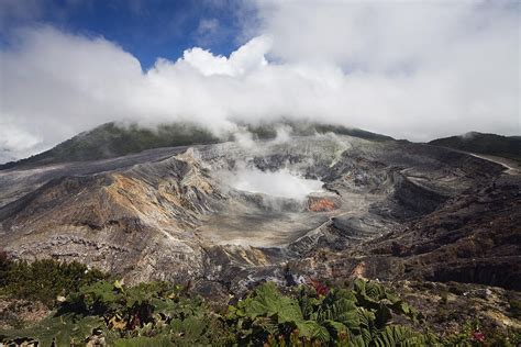 Crater Of Poas Volcano Photograph by Konrad Wothe | Fine Art America