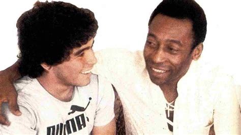 WATCH: When Pele and Diego Maradona showcased their superior header skills on a TV show