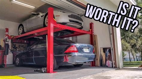 Build Your Own Garage Hoist (see description) - YouTube