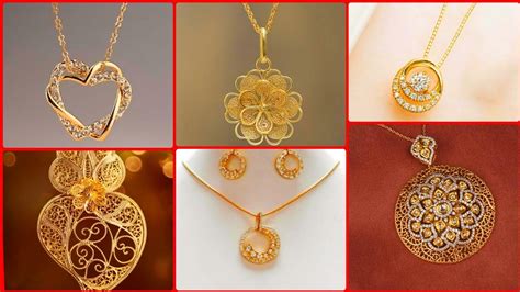 latest light weight Gold chain locket design for girls latest gold ...