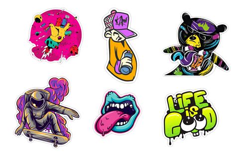 Graffiti Stickers Custom - Fast & Free Shipping - Vinyl Status