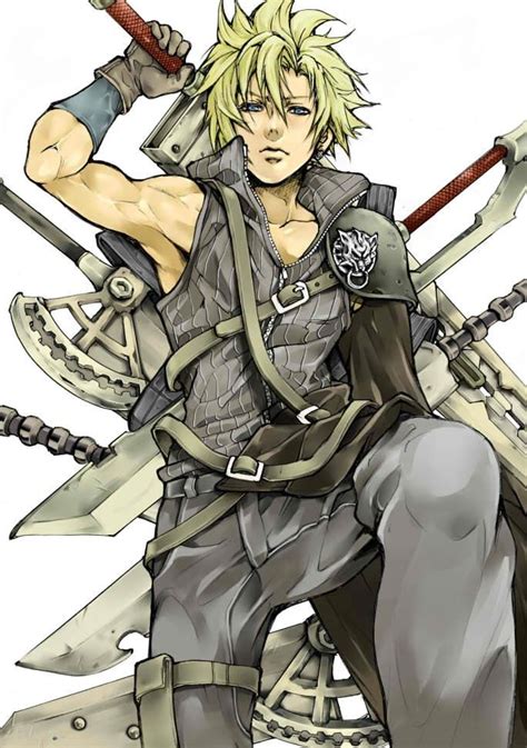 Cloud Strife. Fan art. Final Fantasy VII: Advent Children. | Final Fantasy | Pinterest | Wedding ...