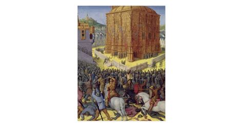 The Siege of Jerusalem by Nebuchadnezzar Postcard | Zazzle