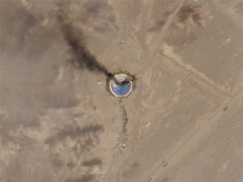 Iran's Failed Rocket Launch Spotted from Space (Photo) | Space