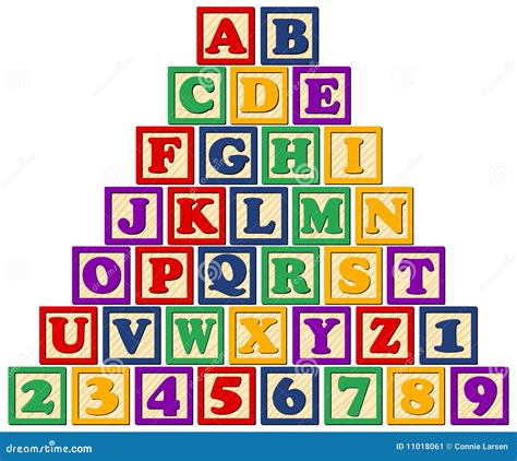 BLOCKS FONTS Clipart, Alphabet Clip Art, Kids Blocks Clip Art ...