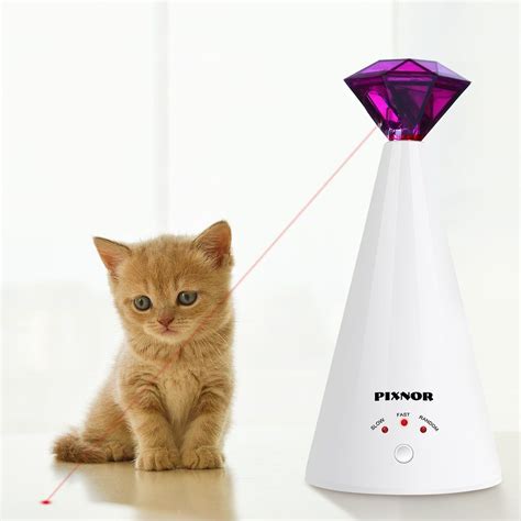 PETDASH - Rotating Electric Interactive Pet Laser Pointer – Petdash in 2020 | Cat toys, Pet toys ...