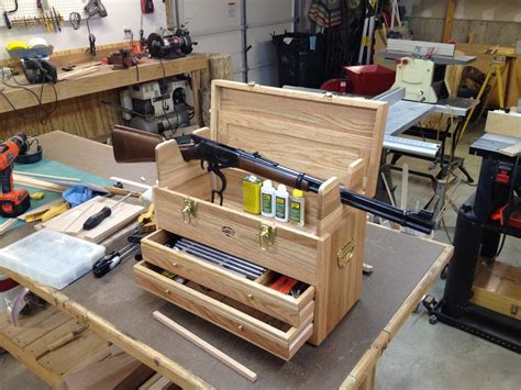 Woodworking Plans Gun Cleaning Box