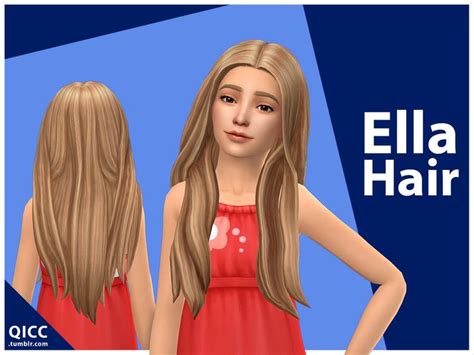 Enjoy! Found in TSR Category 'Sims 4 Female Hairstyles' | Sims 4 ...