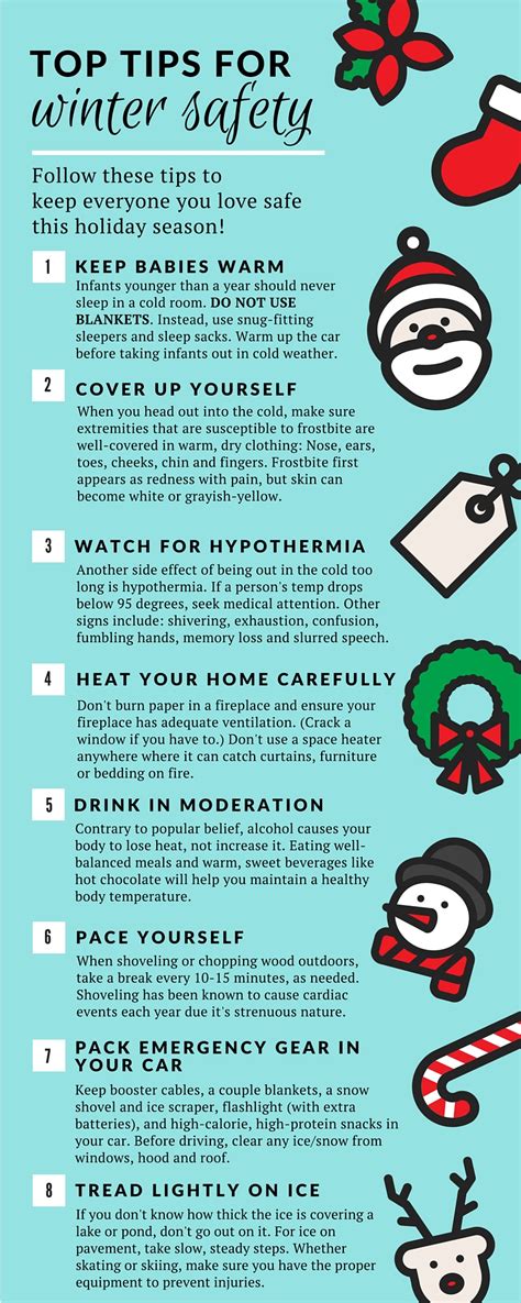 8 safety tips for a healthy winter [Infographic] | Healthy Headlines