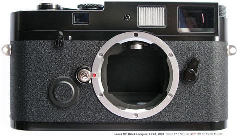 Leica MP black Lacquer Finish 0.72x rangefinder camera - Index Page