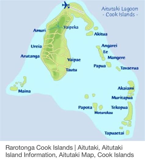 Aitutaki Lagoon Private Island Resort Map - fingerscoy