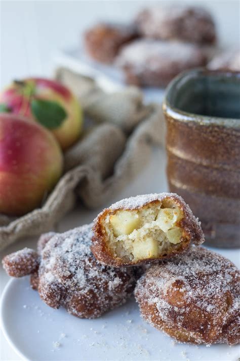 Cinnamon Sugar Apple Fritters