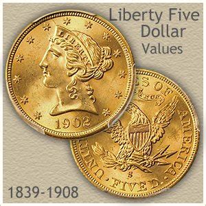 Liberty Five Dollar Gold Coin Value | Discover Their Worth Today