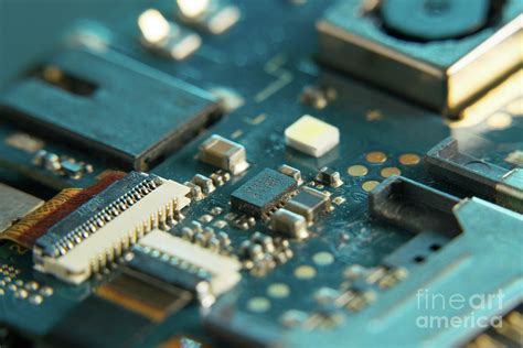 Mobile Phone Circuit Board Photograph by Wladimir Bulgar/science Photo Library - Pixels