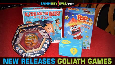 New Releases from Goliath Games