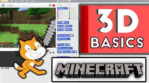 Scratch Tutorial: How to create 3D Minecraft! - YouTube