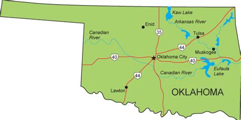 Maps: Oklahoma State Map View