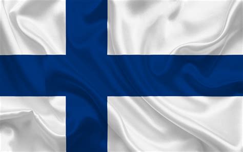 Download wallpapers Finnish flag, Finland, Europe, flag of Finland, European flags ...