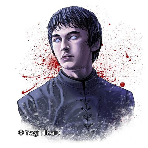 Bran Stark / Three-Eyed Raven by yagihikaru on DeviantArt