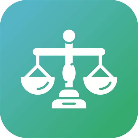 Justice Scale Vector Icon 17146046 Vector Art at Vecteezy