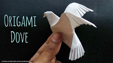 how to make a origami dove - AroojhDonald