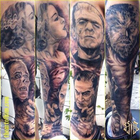 17 Best images about Classic Horror Tattoos on Pinterest | Classic ...