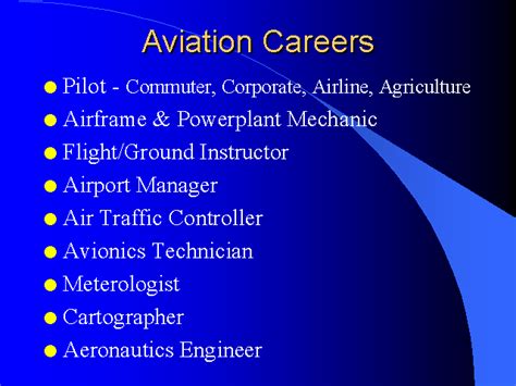 Aviation Careers