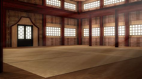 Martial Arts Dojo Interior | Daz 3D