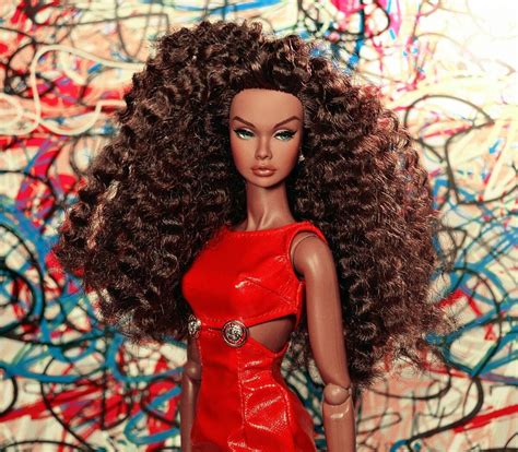 Pin by Jenell Reed on Doll Love | Natural hair doll, Mariah carey hair ...