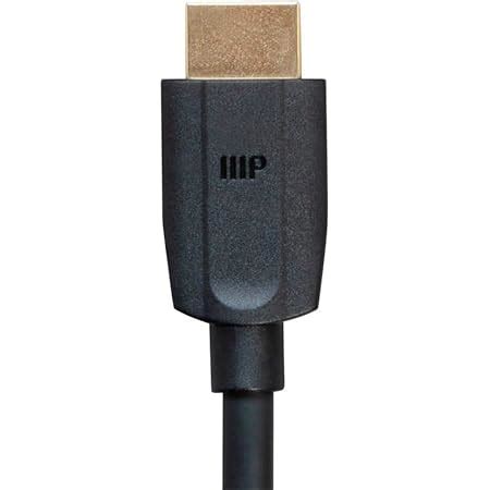 Amazon.com: Monoprice HDMI High Speed Active Cable - 30 Feet - Black | 4K@60Hz, HDR, 18Gbps ...