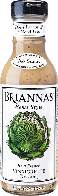 Real French Vinaigrette | Sugar Free Salad Dressing | BRIANNAS