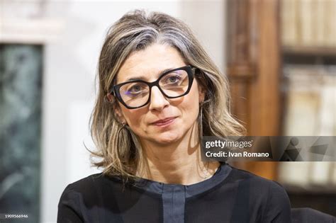 Francesca Albanese attends the presentation of her book "J'Accuse" on ...