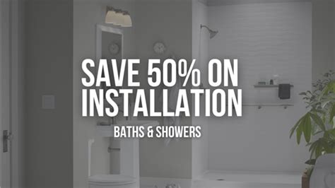 Save 50% On Installation For Your New Shower or Tub - Alenco Inc