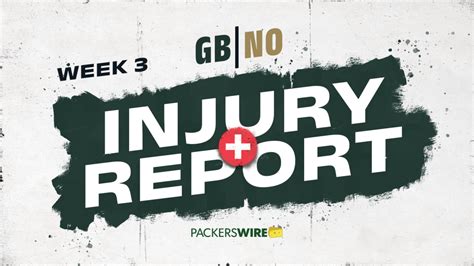 Packers injury report: What to know from Wednesday of Week 3