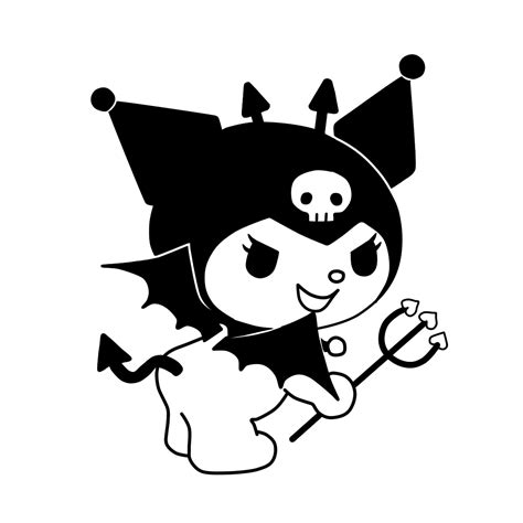 kuromi vector | Hello kitty drawing, Mini drawings, Cute tattoos