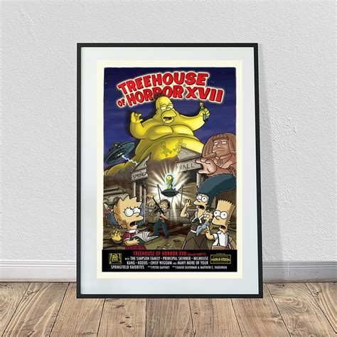 Treehouse of Horror XVII Poster 24 X 36 - Etsy