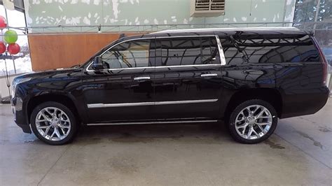 2018 Cadillac Escalade ESV Platinum - BLACK RAVEN - YouTube