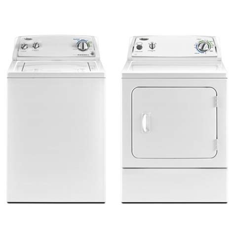 Whirlpool WTW4740YQ Top Load Washer with High Capacity and Whirlpool WED4800YQ Electric Dryer ...