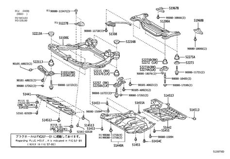 Uncovering the Intricacies of Lexus Parts: A Detailed Diagram