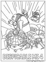 20  Despicable Me 4 Coloring Pages Free Printable PDF & Online sketch template