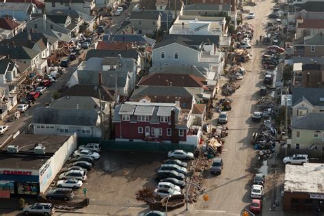 DVIDS - Images - Aerial view of damage to homes on Long Beach, NY ...